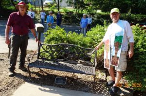 Bench and Plaque to honor John King
