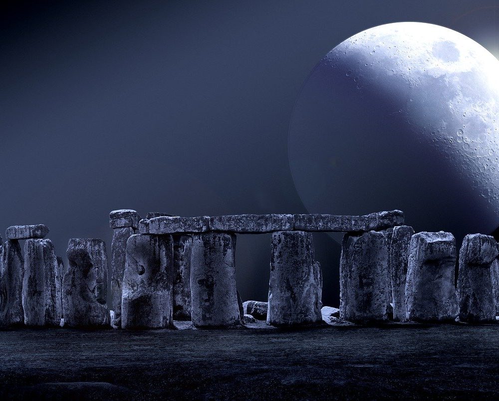 Full Moon over Stonehenge