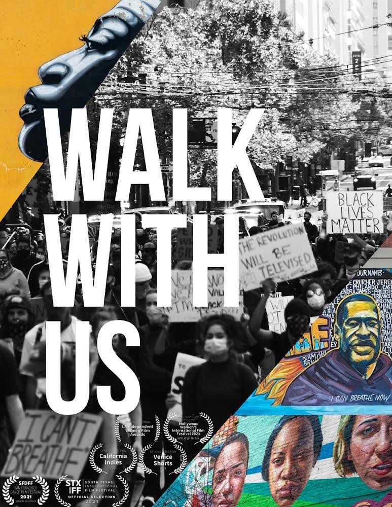 WALK WITH US poster